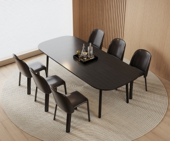 Modern Dining Table And Chairs-ID:225541116