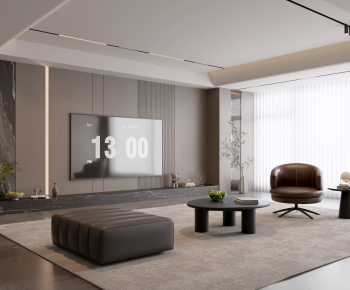 Modern A Living Room-ID:675928124