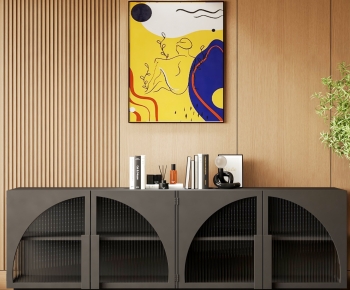 Modern Side Cabinet-ID:991139434