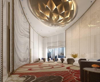 New Chinese Style Reception Room-ID:967377901