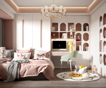 Modern Girl's Room Daughter's Room-ID:497126105