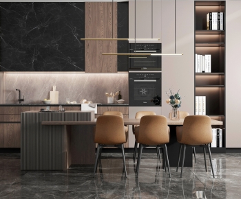 Modern Open Kitchen-ID:991358045