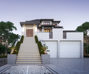 New Chinese Style Detached Villa-ID:293672085