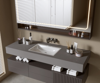 Modern Bathroom Cabinet-ID:373778106