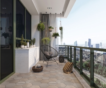 Modern Leisure Balcony-ID:336357122