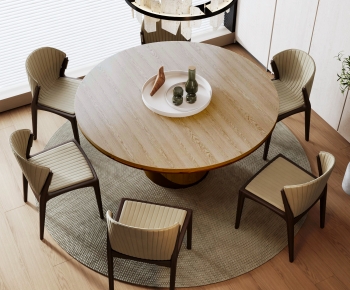 Modern Dining Table And Chairs-ID:672291995