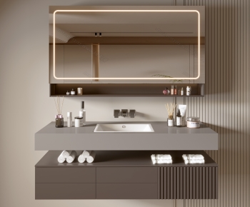 Modern Bathroom Cabinet-ID:834069019