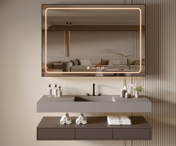 Modern Bathroom Cabinet-ID:935146094