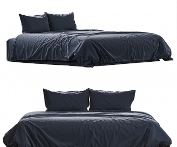 Modern Double Bed-ID:590612892