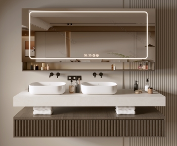 Modern Bathroom Cabinet-ID:987460697