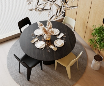 Modern Dining Table And Chairs-ID:906492951