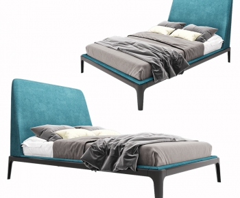 Modern Double Bed-ID:211613891