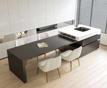 Modern Dining Table And Chairs-ID:380872017