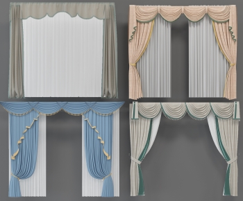 European Style The Curtain-ID:251682044