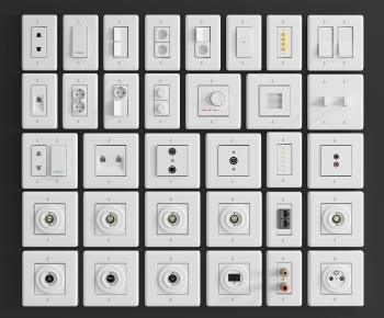 Modern Switch Socket Panel-ID:997004998