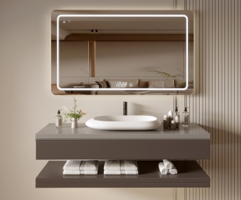 Modern Bathroom Cabinet-ID:541119633