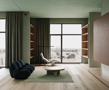 Modern A Living Room-ID:667727956