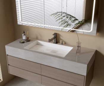 Modern Bathroom Cabinet-ID:431502108