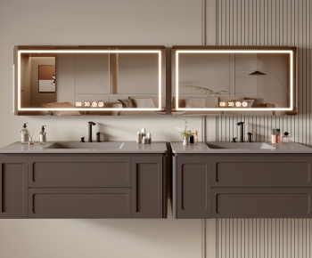 Modern Bathroom Cabinet-ID:630884892