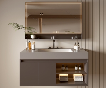 Modern Bathroom Cabinet-ID:941378126