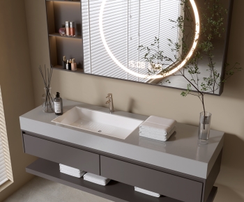 Modern Bathroom Cabinet-ID:502702005