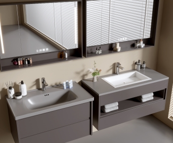 Modern Bathroom Cabinet-ID:543184046