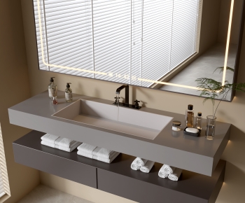 Modern Bathroom Cabinet-ID:967550353