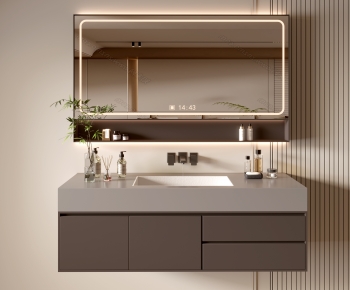 Modern Bathroom Cabinet-ID:777604108