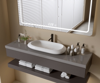 Modern Bathroom Cabinet-ID:470716958