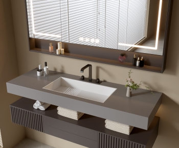 Modern Bathroom Cabinet-ID:107625969