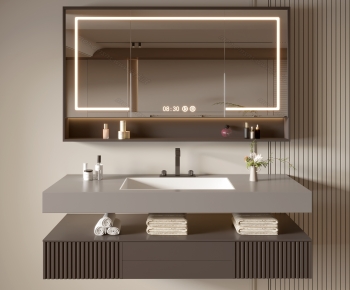 Modern Bathroom Cabinet-ID:782341963