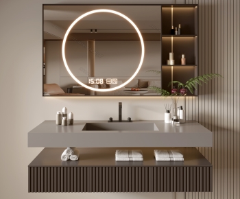 Modern Bathroom Cabinet-ID:644459969