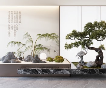 New Chinese Style Plant Landscaping-ID:792023904