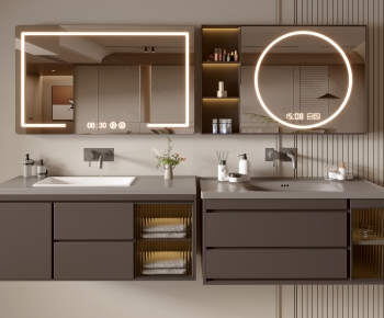 Modern Bathroom Cabinet-ID:823606017