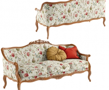 American Style Three-seat Sofa-ID:840818888