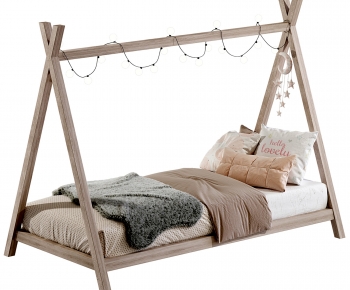 Modern Child's Bed-ID:531375893