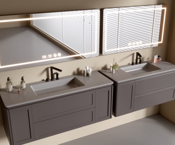 Modern Bathroom Cabinet-ID:848169098