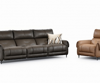 Modern Three-seat Sofa-ID:426776897