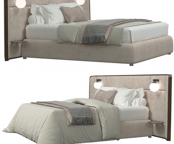 Modern Double Bed-ID:761590036