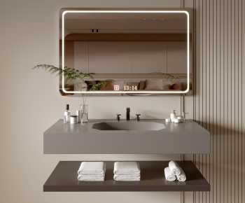 Modern Bathroom Cabinet-ID:244163992