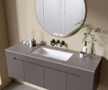 Modern Bathroom Cabinet-ID:699858904