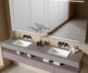 Modern Bathroom Cabinet-ID:836555964