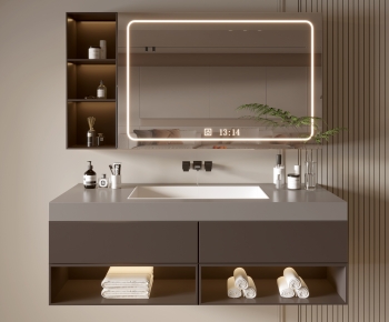 Modern Bathroom Cabinet-ID:843175895