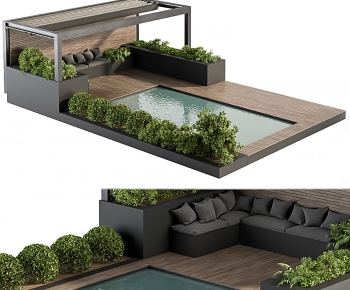 Modern Swimming Pool-ID:634176028