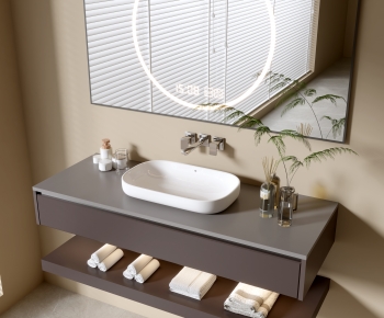 Modern Bathroom Cabinet-ID:982680082