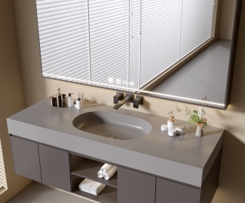 Modern Bathroom Cabinet-ID:225857972