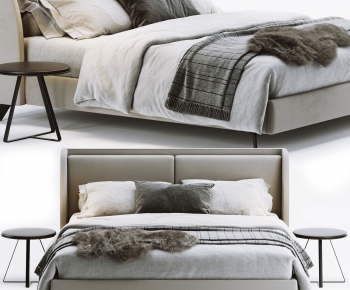 Modern Double Bed-ID:268028028