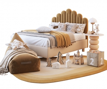 Modern Child's Bed-ID:574479107