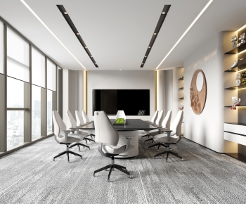 Modern Meeting Room-ID:528599026