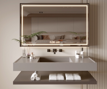 Modern Bathroom Cabinet-ID:559794908